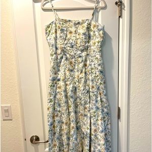 J Crew Chrissy Strappy Floral Dress Size 10